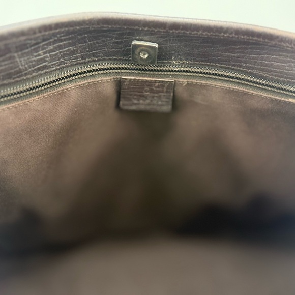 Gucci Beige and Brown Shoulder Bag Authentic - Picture 5 of 7